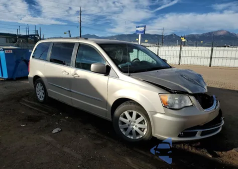 2013 Chrysler Town & Country Touring from USA, damaged, VIN 2C4RC1BG9DR779537